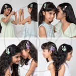 Load image into Gallery viewer, Trendy Pastel Hair Clips for Girls Pack of 4
