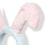 Load image into Gallery viewer, Rabbit Ears Headband Pink &amp; White with Pearls Pack of 1
