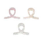 Load image into Gallery viewer, Pastel Hair Clutchers – Elegant &amp; Lightweight Clips for Women Set of 3
