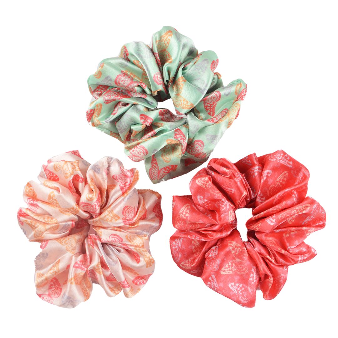 Trendy Hair Ties for Women and Girls Pack of 3