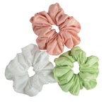 Load image into Gallery viewer, Hair Scrunchies for Girls Colourful Set of 3
