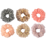 Load image into Gallery viewer, Women Hair Scrunchies for All Occasions Set of 6
