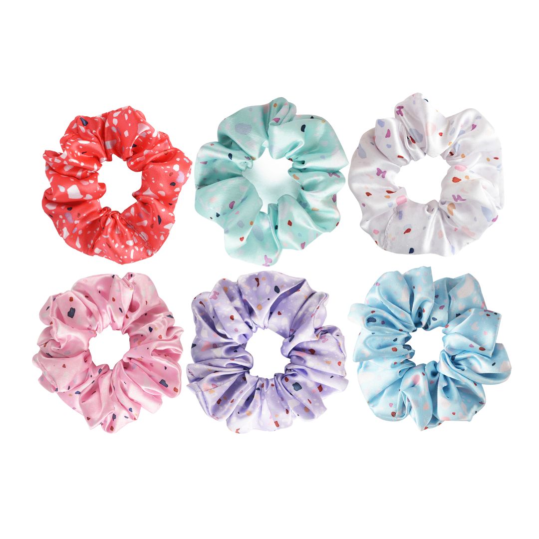 Satin Scrunchies Set - Perfect for Women/Girls