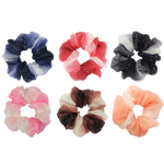 Load image into Gallery viewer, Ponytail Holder for Women/Girls Multicolour Pack of 6
