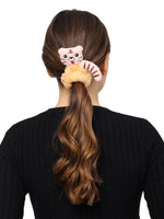 Load image into Gallery viewer, Cat Scrunchies for Kids - Soft &amp; Fluffy Pack of 2
