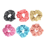 Load image into Gallery viewer, Satin Hair Scrunchies: Colorful &amp; Stylish Set of 6
