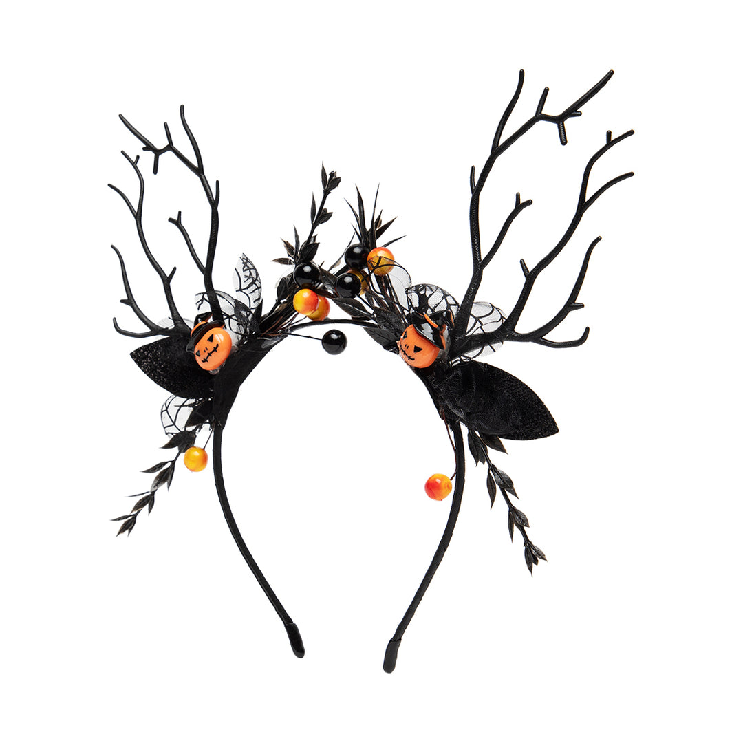 Halloween Black Antler Headband 1 Pcs