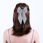 Load image into Gallery viewer, Red Polka Dot Hair Bow Clip for a Retro Look Pack of 1